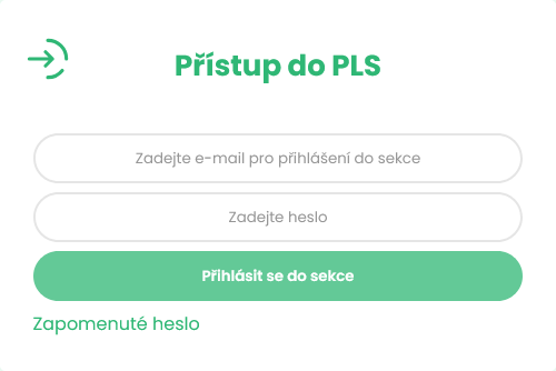 Chráněná PLS sekce pro pracovnělékařské služby, kterou máte kdykoliv pod kontrolou.