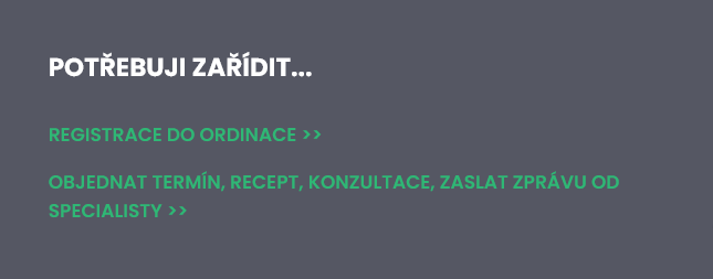 Pacienti u vás rychle najdou, co potřebují.